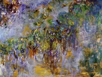 尅勞德 莫奈 Wisteria, right half 尅勞德 莫奈 Wisteria, right half
